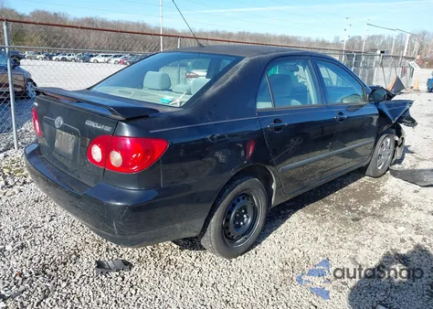 2007 Toyota Corolla Ce from USA, damaged, VIN JTDBR32E370109958
